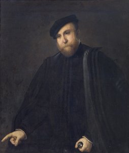 Portrett av Gentleman av Lorenzo Lotto