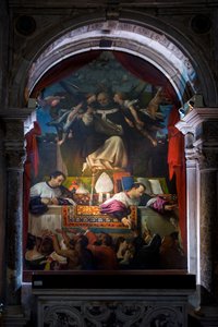St. Antonino donasjon av Lorenzo Lotto