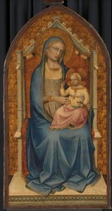 Jomfru og barn av Lorenzo Monaco (school of)