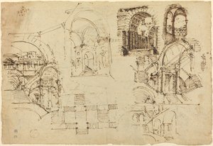 Design for Palatiale trapper [recto] av Lorenzo Sacchetti