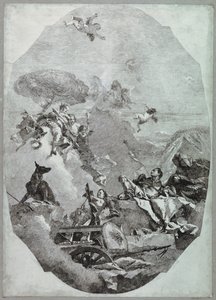 Mars triumf av Lorenzo Tiepolo