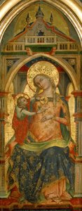 Madonna og barn, 1372.