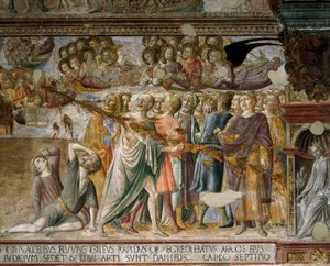 Åpenbaring: forbannelsene er gjennomboret av en omsluttende glød, 1446-1449