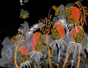 Mørkegullblomster av Lori Ann Folz