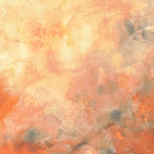Golden Peach Watercolor Flow av Lori Ann Folz