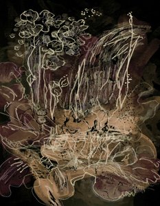 Orchid Bloom Midnight Mocha av Lori Ann Folz