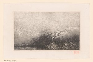 Landskap med et tre ved et basseng Ulike landskap (serietittel) Croquis du voyage de 1843 (serietittel)