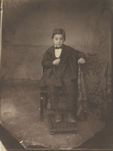 Portrett av en ung gutt, ca. 1848. av Louis Adolphe Humbert de Molard