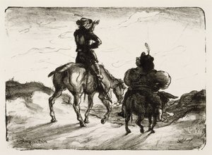 Don Quijote og Sancho Panza av Louis Anquetin