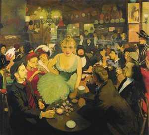 I Aristide Bruants Montmartre-klubben Le Mirliton, 1886-1887