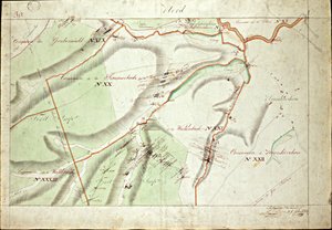 Atlas av kullmarkskonsesjoner av Saar av fru Beaunier & Calmelet, ingeniører i gruvekorpset. av Louis Antoine Beaunier
