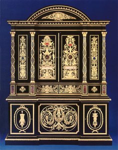 Bokhylle av Louis-Auguste-Alfred Beurdeley