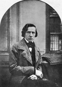 Den polske komponisten og pianisten Frederic Chopin av Louis Auguste Bisson