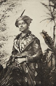 MARTINIQUE - Type og kreolsk kostyme, ca. 1920. av Louis Bauer