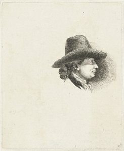 Studieark med portretter av Louis Bernard Coclers og hans familie av Louis Bernard Coclers