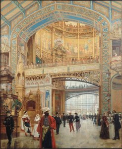 Galerie des machines på verdensutstillingen i Paris 1889, 1890.