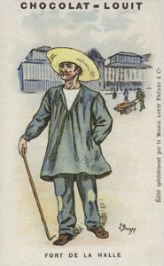 Fort de la Halle (chromolitho) av Louis Borgex