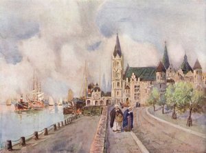 Antwerpen, Det gamle slottet Steen