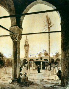 Moskeen, Kairo, Egypt, 1928