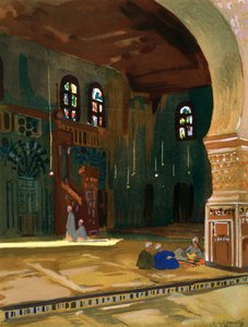 Moskeen til Sultan al-Ghuri, Kairo, Egypt, 1928