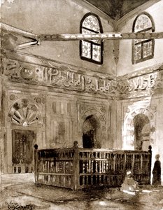 Grav i en moske, Kairo, Egypt, 1928