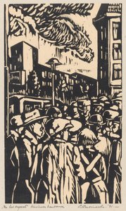 Etter ulykken (original tittel på objektet) av Louis Cardinaals (signed by artist)