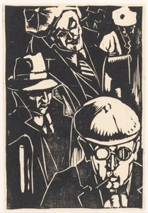 Forbipasserende (original tittel på objekt) av Louis Cardinaals (signed by artist)