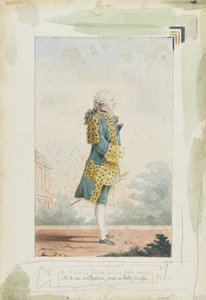 Louis Philippe II, hertug av Chartres 1747-1793, 1760