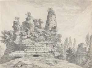Graven til Horatii og Curatii i Albano av Louis Chaix