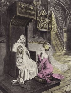 The Lady and the Friar, tredje dag, tredje historie av Louis Chalon