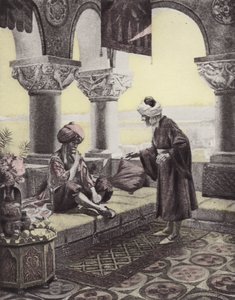 De tre ringene, første dag, tredje historie av Louis Chalon