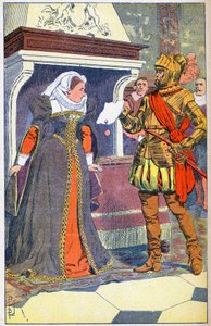 Arrestasjon av Marie Stuart i 1567 av Louis Charles Bombled
