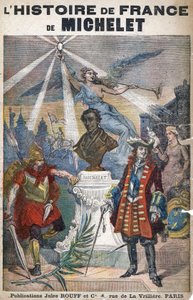 The History of France, av Michelet, ca. 1900 (illustrasjon)