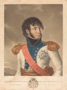 Joachim Murat (Joachim-Napoleon, konge av Napoli og Sicilia, storadmiral av Frankrike) av Louis Charles Ruotte after Albert Jakob Frans Gregorius after Antoine Jean Gros