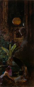 Et hjørne av 72nd Street Studio av Louis Comfort Tiffany
