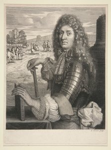 Portrett av en adelsmann i rustning av Louis Cossin