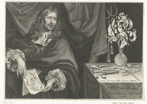 Titteltrykk med portrettet av Louis Roupert Ornamenter for gullsmeder (serietittel) av Louis Cossin