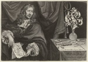 Titteltrykk med portrettet av Louis Roupert Ornamenter for gullsmeder (serietittel) av Louis Cossin