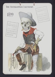 Illustrasjon for Antikamnia-kalenderen, 1899
