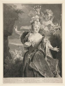 Portrett av Marie Anne de Chateauneuf (kalt Duclos)