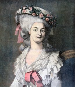 Marie-Louise, prinsesse av Lamballe, 1892 av Louis Edouard Rioult