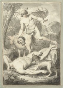 Merkur med hodet til Argus av Louis Fabritius Dubourg
