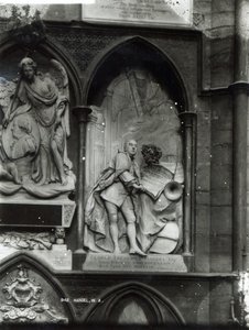 Monument til Handel, 1762 av Louis Francois Roubilliac