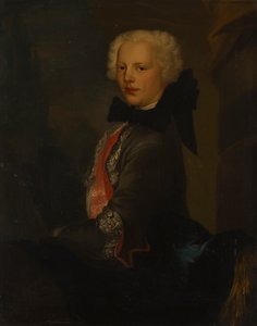 Portrett av en adelsmann (olje på lerret) av Louis Gabriel (attr.to) Blanchet