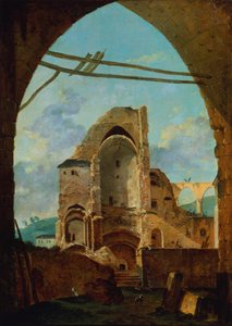 Rivingen av klosteret i Montmartre, c1740-1800.