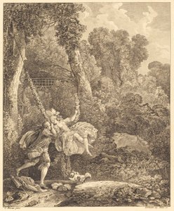 Vi kjører mer enn én fare der av Louis Germain and Charles Emmanuel Patas after Louis Gabriel Moreau