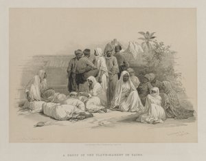 Egypt og Nubia, bind III: På slavemarkedet i Kairo, 1849.