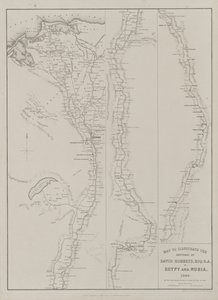 Egypt og Nubia, bind III: Kart for å illustrere skissene til David Roberts, Esq...1849, 1849. av Louis Haghe