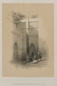 Egypt og Nubia, bind III: Nileometeret. Rhoda-øya, 1849. av Louis Haghe