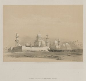 Egypt og Nubia, bind III: Tombs of the Memlooks, Kairo, 1849. av Louis Haghe